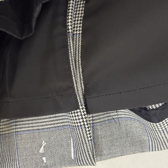 J Crew Dress Womens 8 Gray Plaid Sleeveless Sheath Business Career AC409 FA19 - Picture 9 of 12